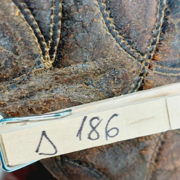 Bronco Brown Embroidery Leather Slip On Block Heel Pointy Toe Western Boots D186 - Picture 13 of 13